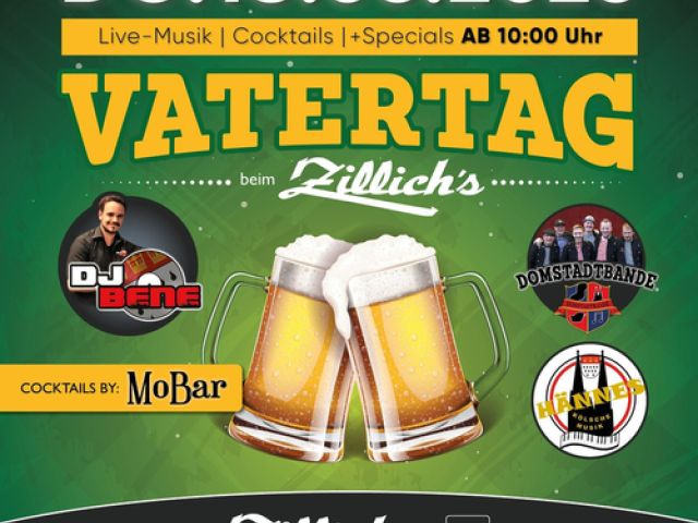 Vatertag im Biergarten Zillich