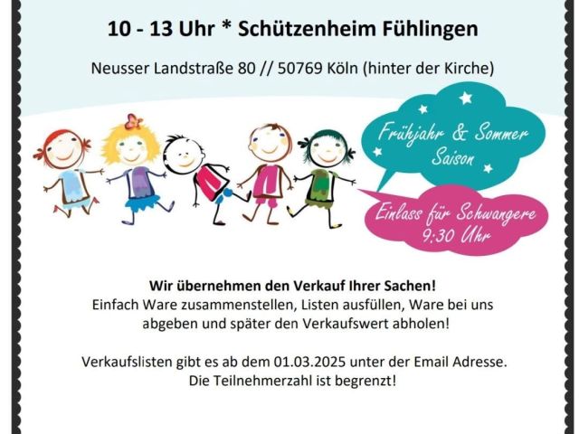 16. Secondhand-Basar in Fühlingen